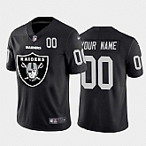 Nike Raiders Customized Black Team Big Logo Number Vapor Untouchable Limited Jersey,baseball caps,new era cap wholesale,wholesale hats